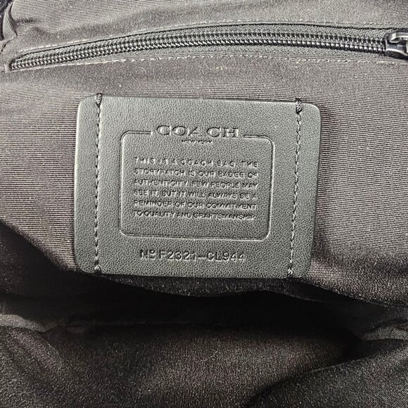 Coach Track Pack Backpack In Signature Canvas With Camo Green Print - CL944 2023 - Picture 10 of 11